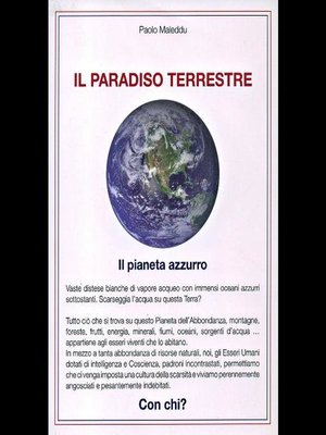 cover image of Il Paradiso Terrestre